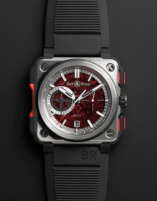 Bell &amp; Ross BR-X1 Hypersonic Chronograph Red Boutique Edition.More watches here.