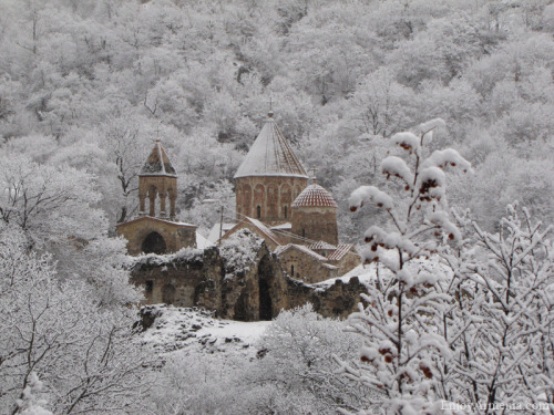 un-peu-de-vin: Dadivank monastery view, Karvachar Region, Artsakh, Armenia