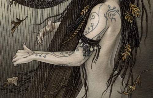 niiv: Naked Harp Sneak peek of Omnia’s upcoming harp album To be released November ‘15! 