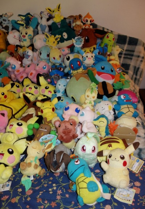 pokescans:pokescans:Do you like Pokémon plush and toys?All of the above items and more are for sale!