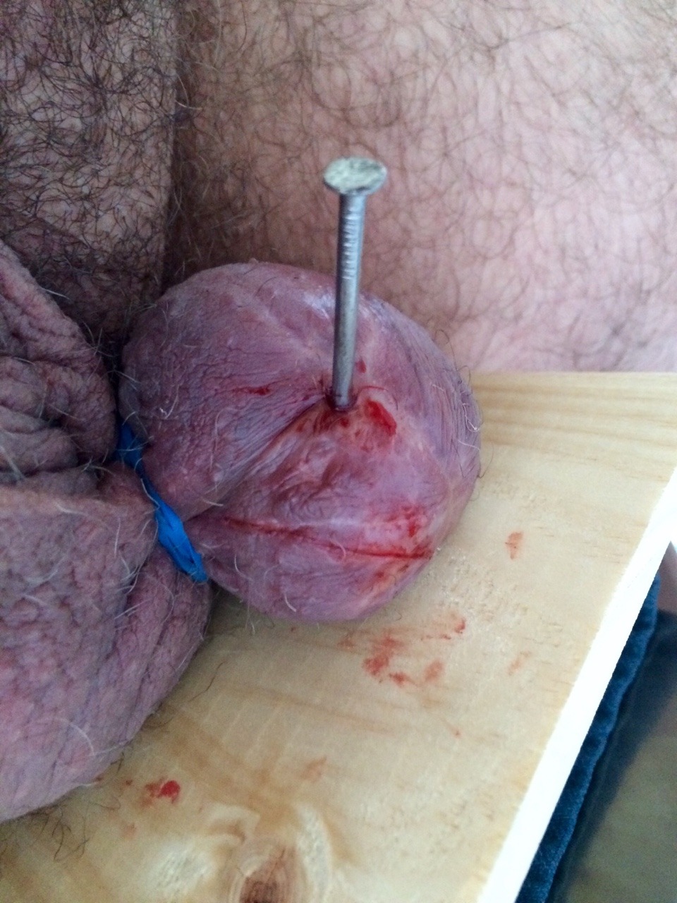 piet6969:  Nailing my fucking Balls with a hammer - very easy and it feels so good…