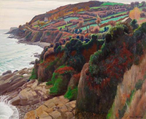 Ernest Procter (1886 - 1935) - Penlee Point. 1926-1927. Oil on canvas.