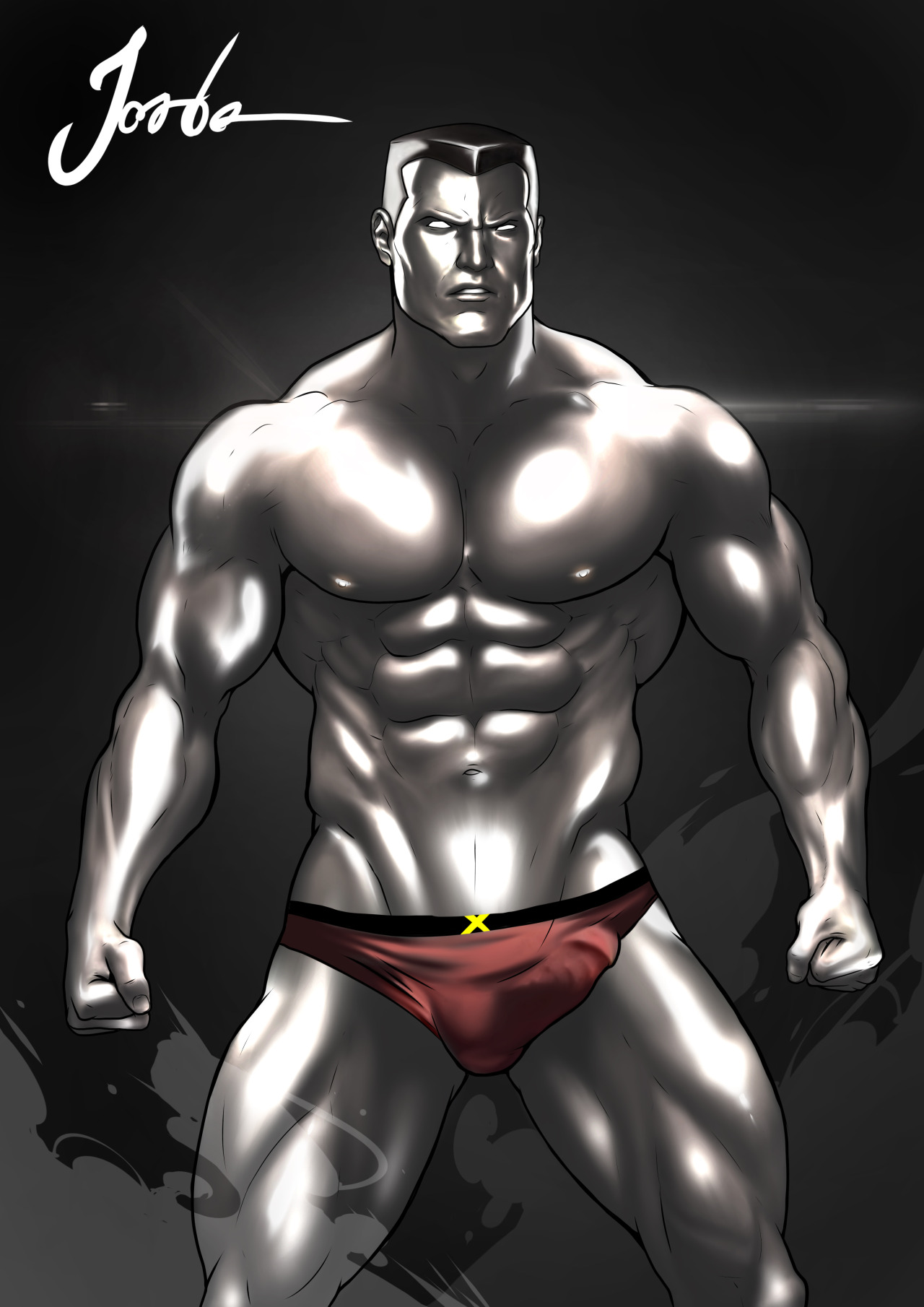 jordenarts:  Colossus from X-MEN(Art by Jorden) ;))