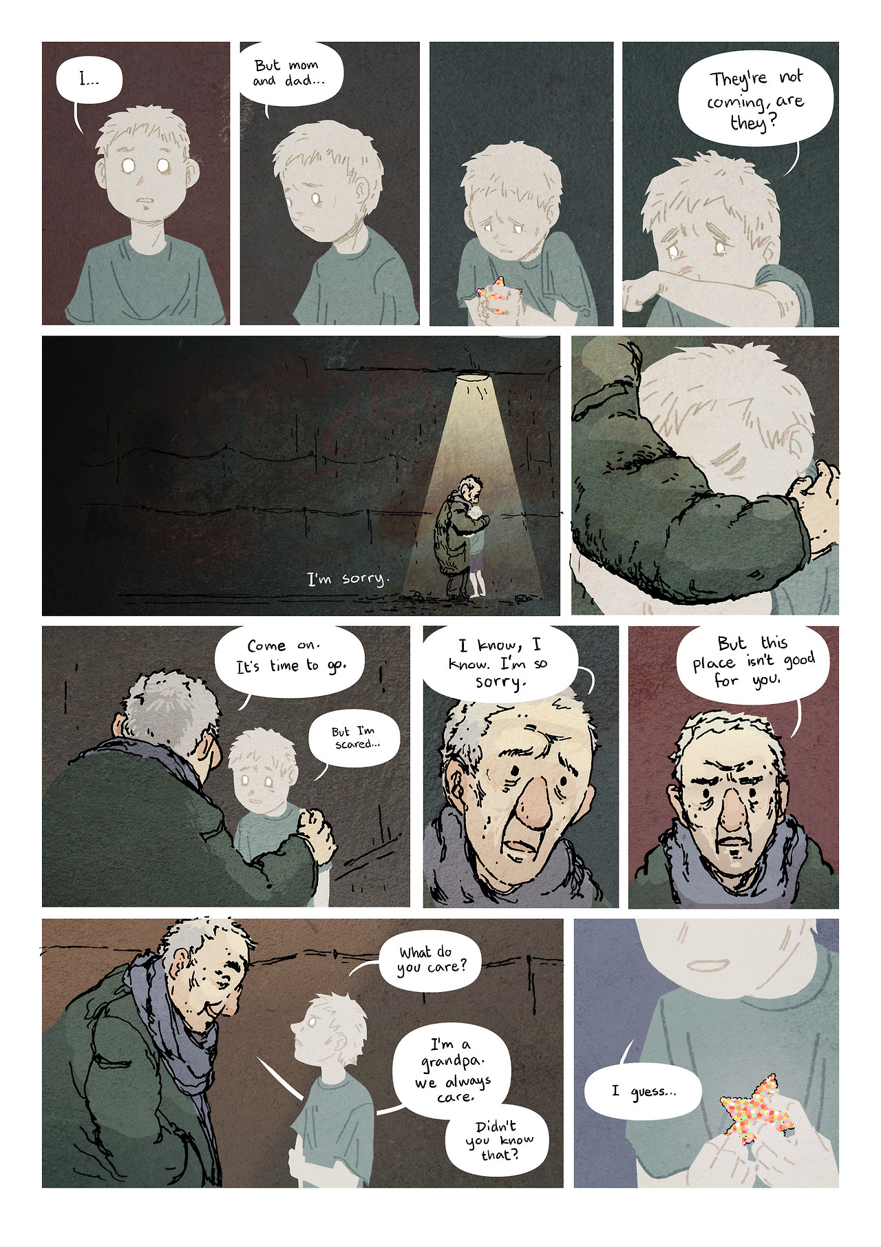 theanimationworkshop: cecilieq:  The Light at the End A comic about letting go. 
