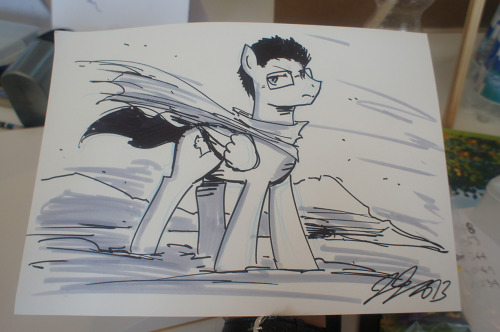 XXX bakpony:  JJ’s sketches from Gala Con 2013.  photo