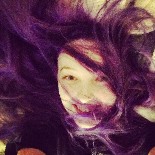 #purplehair #lovemyhair #hair #hairdye
