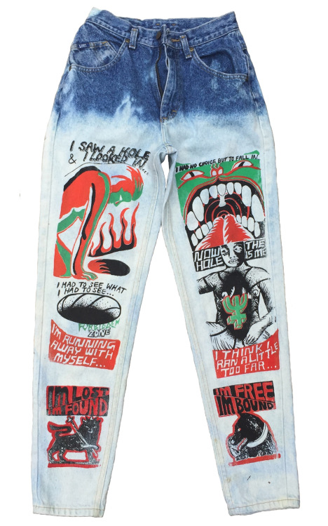 cometees:I SAW A HOLE AND I LOOKED IN…FORBIDDEN ZONE JEANS