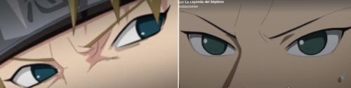 tha last cap. we can see Shikadai has the same expression faces like his mom Temari!!!!!!!!!!!!!!!!!