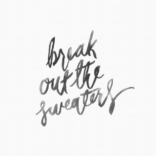 seasonalwonderment:Sweater Weather