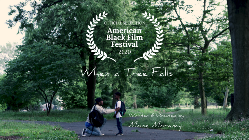 WOW! Our movie “When a Tree Falls” will make its debut in the American Black Film Festival! This cou