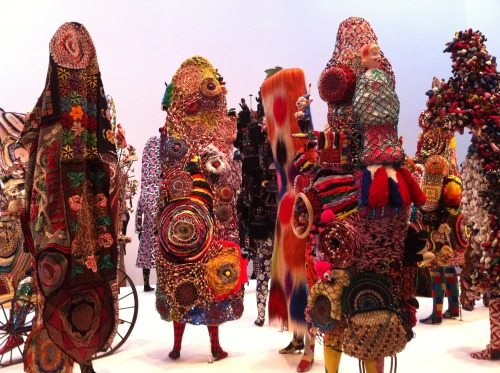 raveneuse:Nick Cave at Mary Boone Gallery, New York, 2011.