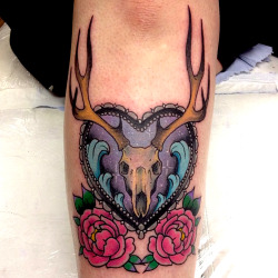 thievinggenius:  Tattoo done by Daryl Watson.