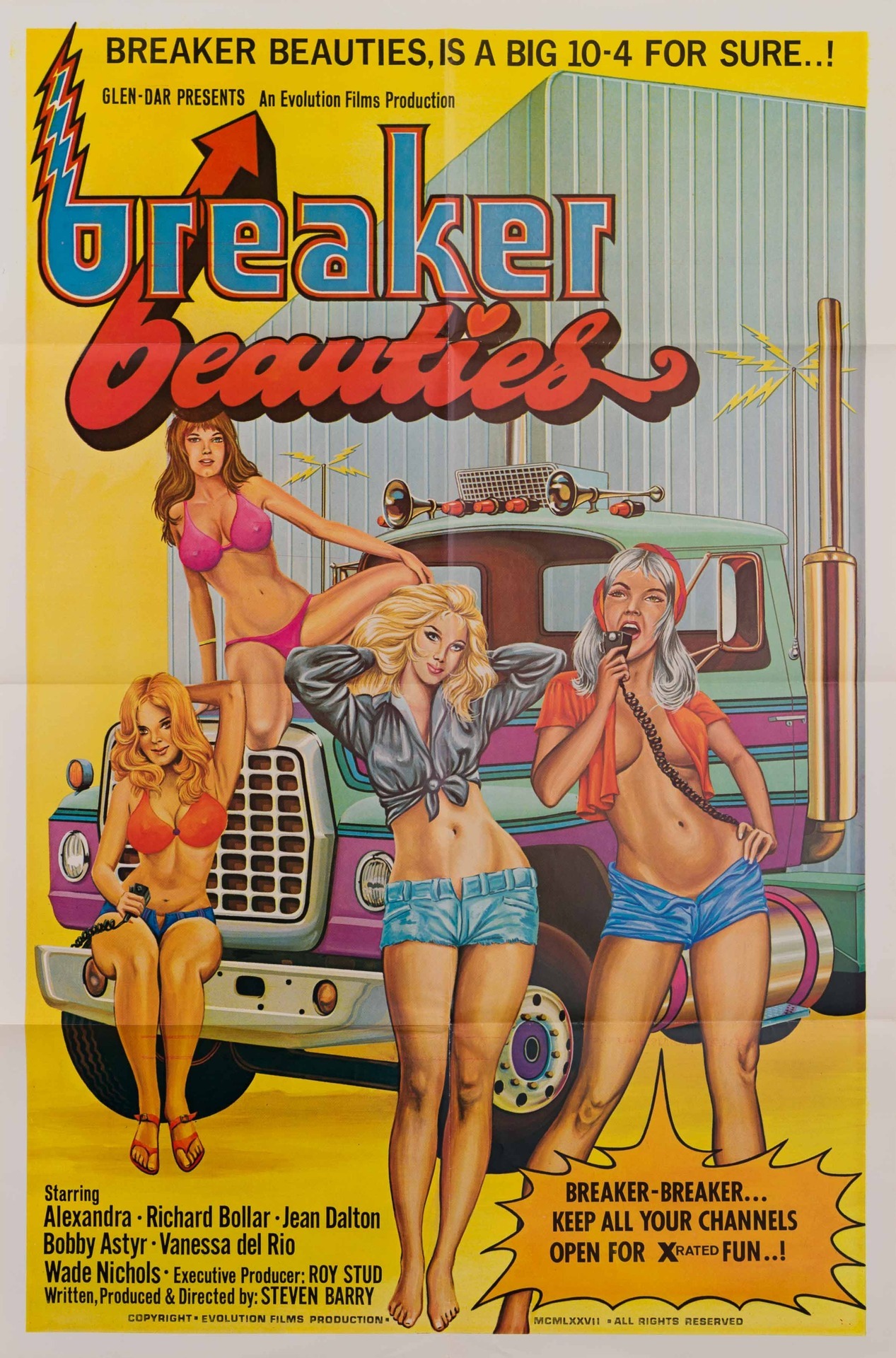 80s Porn Movies Covers Yellow - Vintage Adult Movie Posters