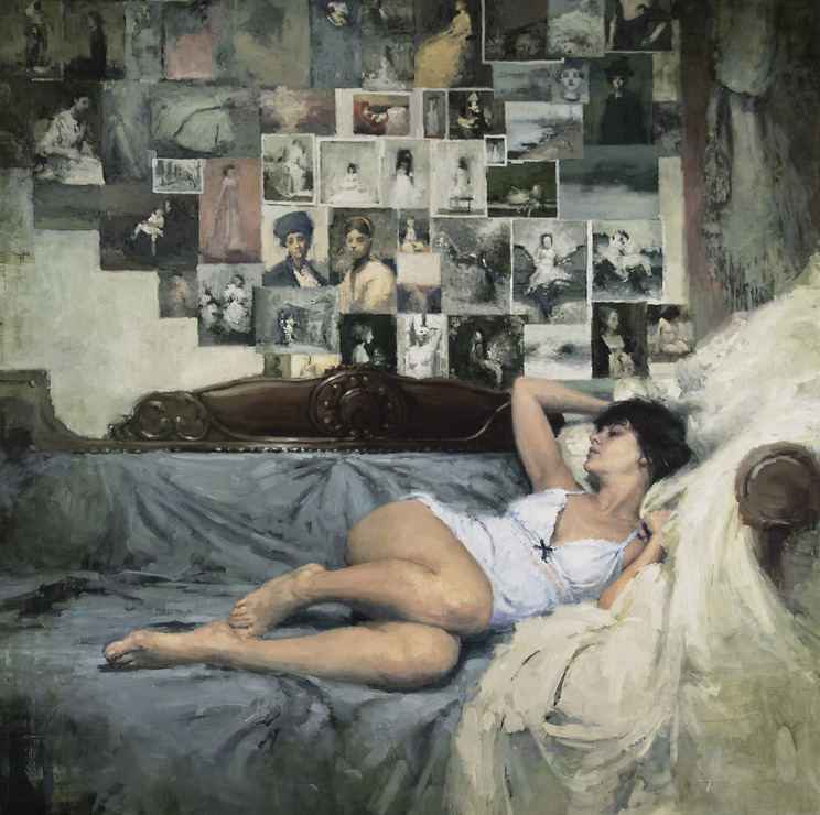 idreamofaworldofcouture:  Paintings by Jeremy Mann 