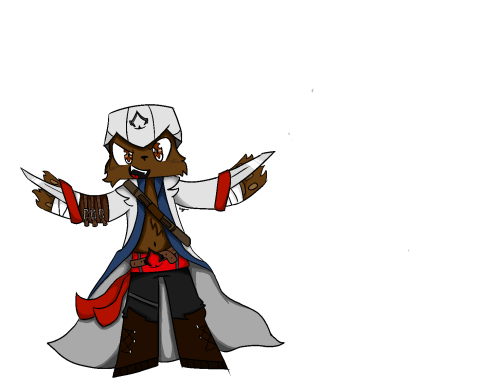 JeromeASF assassins creed style, this took foreeeeever. Made the original sketch, then deleted it by