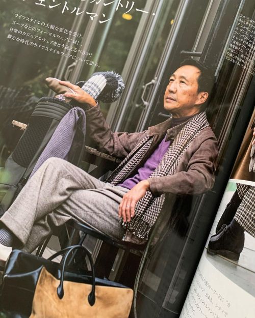 現在発売中のTHE RAKE JAPAN 誌にて、「新しい時代の着こなしを探る　PART1 鴨志田康人大研究」10ページの製作を担当させて頂きました。世界を魅了するそのスタイルはどのように作られ