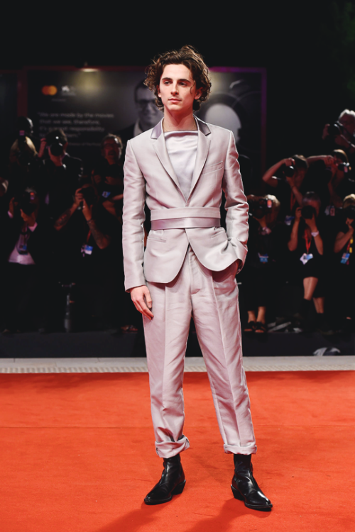 76th Venice International Film Festival, ItalyThe King Screening September 2, 2019TIMOTHEE CHALAMET
