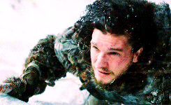nymheria:  Jon Snow + smiling because of Ygritte&ldquo;She’s warm and smart