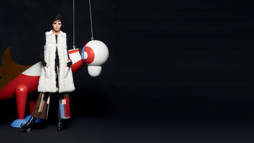 Kendall Jenner for Fendi FallWinter 2015 Ad Campaign