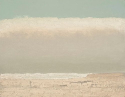 iamjapanese:Russell Chatham（American, b.1932）Fog Bank at Davenport    via   more