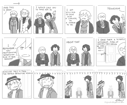 "what If Chuuya Joined The Armed Detective Agency With Dazai?"