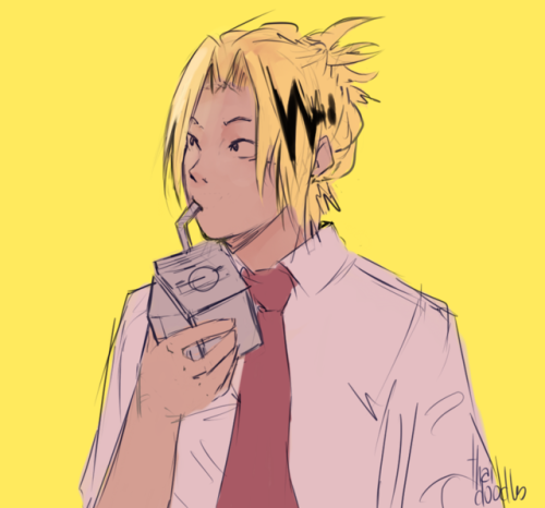 thaidoodles:please consider: ponytail kaminari ⚡⚡⚡