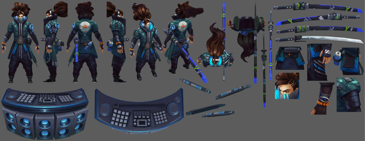 Yasuo's prestige skin on the PBE looks to be taken from scrapped True Damage  concept art : r/leagueoflegends