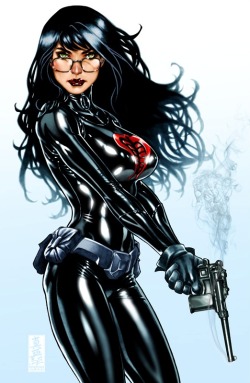 superheropinups:  Baroness - Mark Brooks 