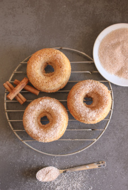 foodffs:  CINNAMON CAKE DONUTS Really nice