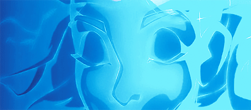 kida-tiana:Kida’s eyes defore, during + after her transformation