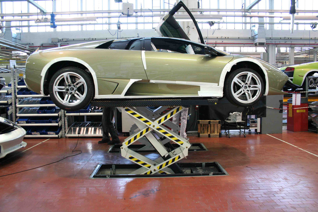 automotivated:  lamborghini factory (by spanier) 