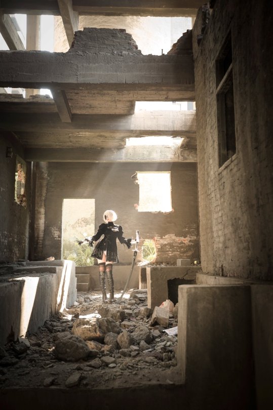 spiritoger: Wonderful 2B from Nier: Automata cosplay by Takomayuyi (Twitter)  