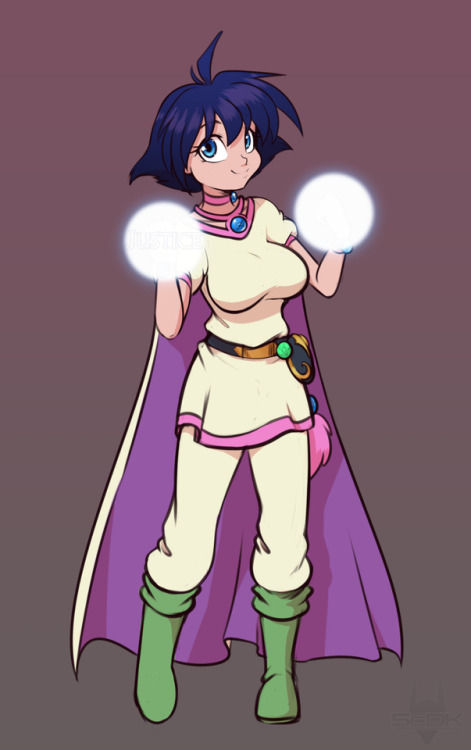 Fanart - Slayers’ Amelia She gonna serve you some JUSTICE