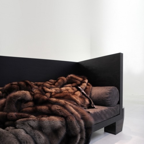 nellyxagemo:RICK OWENS SABLE FUR (LINED WITH BLACK MINK)