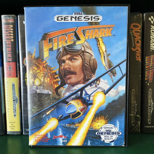 ‘Fire Shark’ was one of the few games ported by Toaplan themselves to the Genesis, but also publishe
