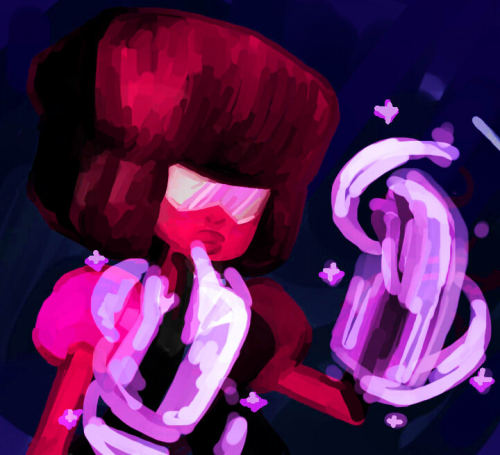 ghoul-lea:  Day 1- Garnet