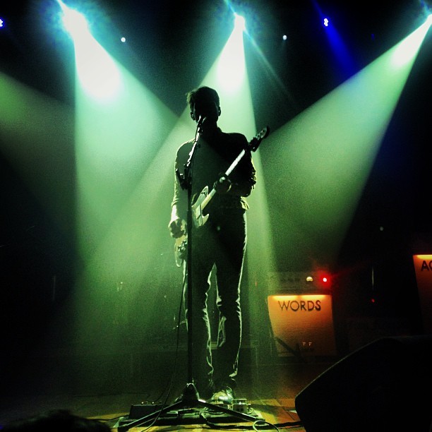 franzyfrenzy:  Alex Kapranos at Houston House of Blues, Texas, USA 04.10.13 by ginnypig