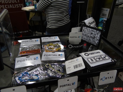 Here are some pictures of Valve merchandise from Crowded Coop&rsquo;s booth at Toy Fair 2013!  See a