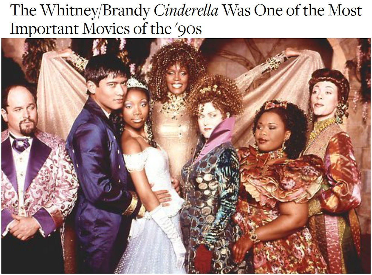 securelyinsecure:  The most iconic version of Cinderella (starring Brandy and Whitney