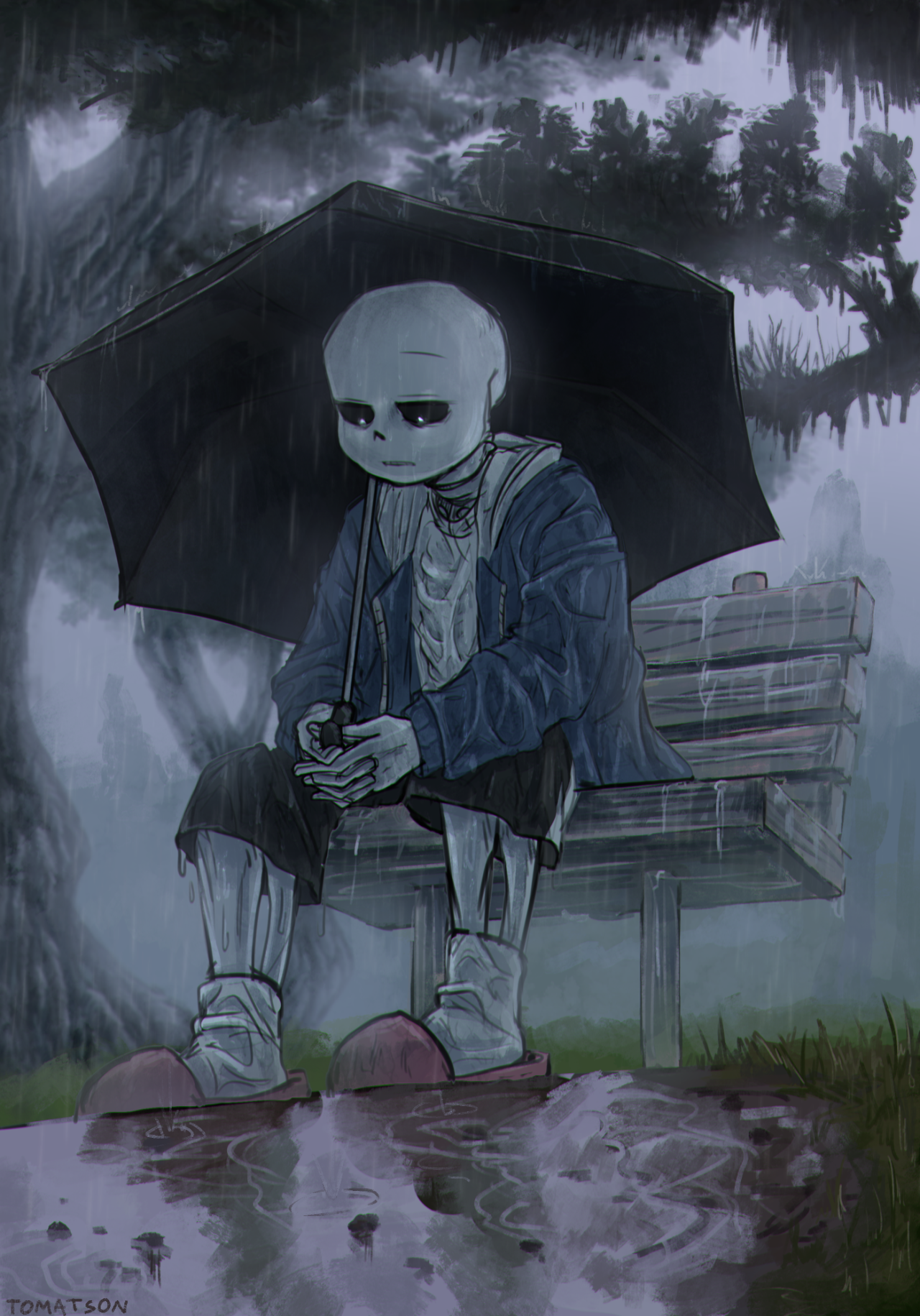 An Ink Sans and Lust Sans fusion based on my head cannons : r/Undertale