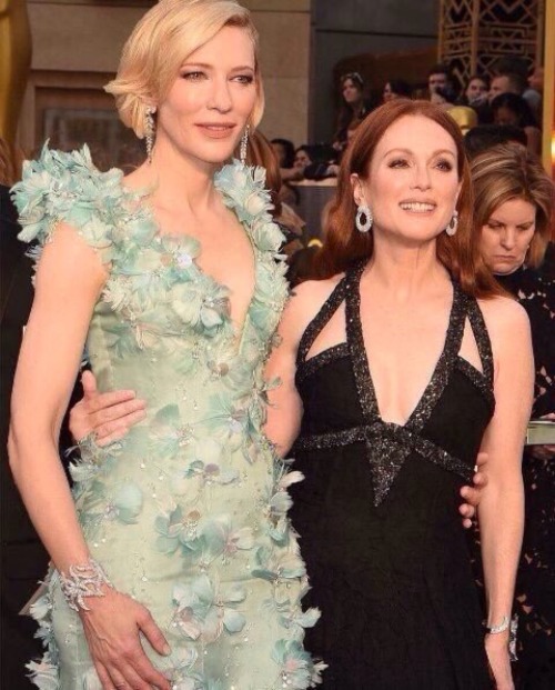 80-90lovers: Julianne Moore and Cate Blanchett 1999 - 2016