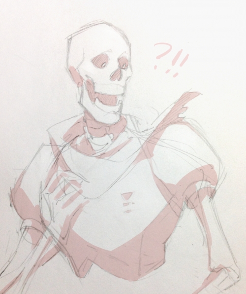 sushinfood:sovonight:I LOVE HIM..such beautiful art of the skeleton who believes in us ; 0;