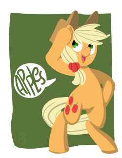 fauxsquared:  AppleJack by fauxsquared  =3