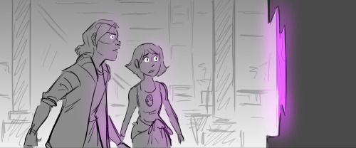 Big ol post of some more Niall and Amber storyboard practice things. These have been a lot of fun to