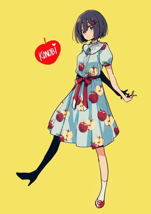 (いみぎむるさんのツイート: &ldquo;この前見たリンゴのお洋服が可愛かったので… &rdquo;から)