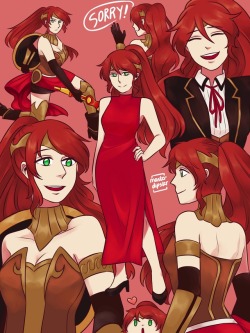 mylordshesacactus: masterdipster:  masterdipster:  just started RWBY and she!! is!! my!! queen!! I’m starting season 3 in a bit, I can’t wait to see more of her, I LOVE HER!!!! (lowkey another fave of mine is Cinder, ugh I’m a sucker for her voice,