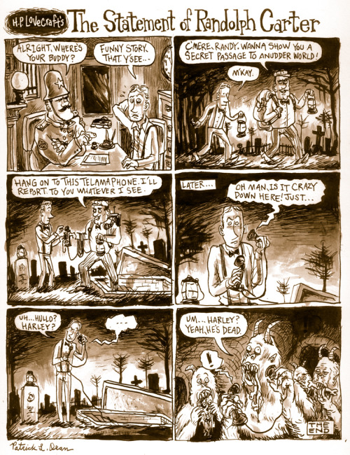 underwhelminglovecraft: For the first Underwhelming Lovecraft Comic Synopses, let’s start