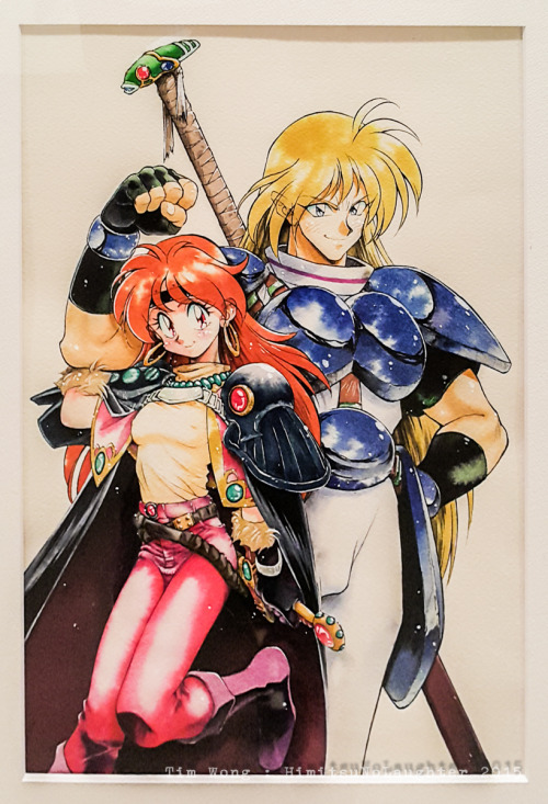 himitsunolaughter:Slayers 25th Anniversary Exhibit at GoFa Set 1: Unchanging set 1An amazing show wi