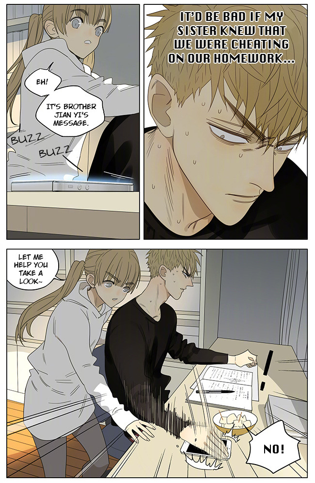 Old Xian update of [19 Days] translated by Yaoi-BLCD. Join us on the yaoi-blcd scanlation