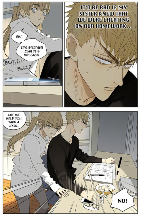 Old Xian update of [19 Days] translated by Yaoi-BLCD. Join us on the yaoi-blcd scanlation team discord chatroom  or 19 days fan chatroom!Previously, 1-54 with art/ /55/ /56/ /57/ /58/ /59/ /60/ /61/ /62/ /63/ /64/ /65/ /66/ /67/ /68, 69/ /70/ /71/ /72/